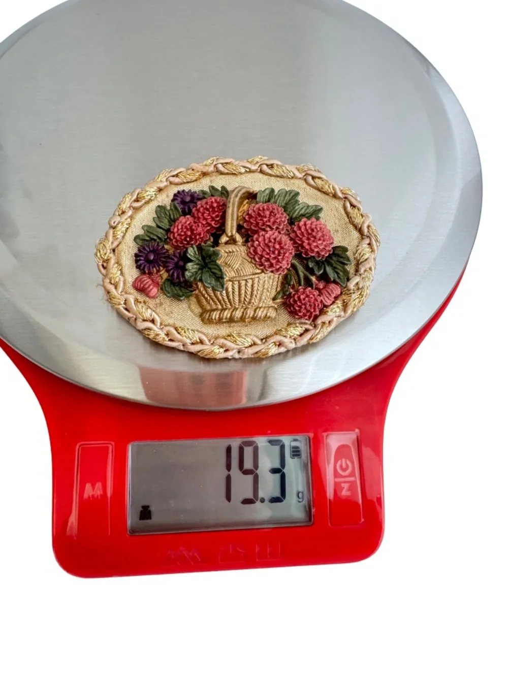 Vintage flower basket